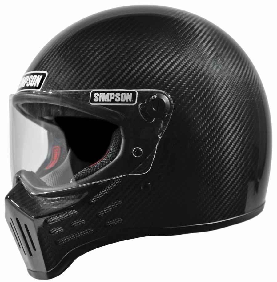 Full Face * | Simpson Helmets Simpson Ghost Bandit Helmet Carbon ...