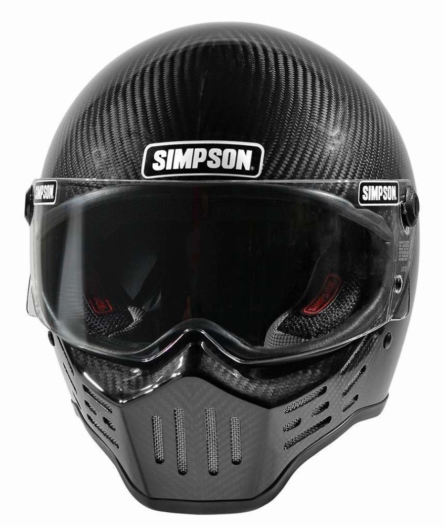 Full Face * | Simpson Helmets Simpson Ghost Bandit Helmet Carbon ...