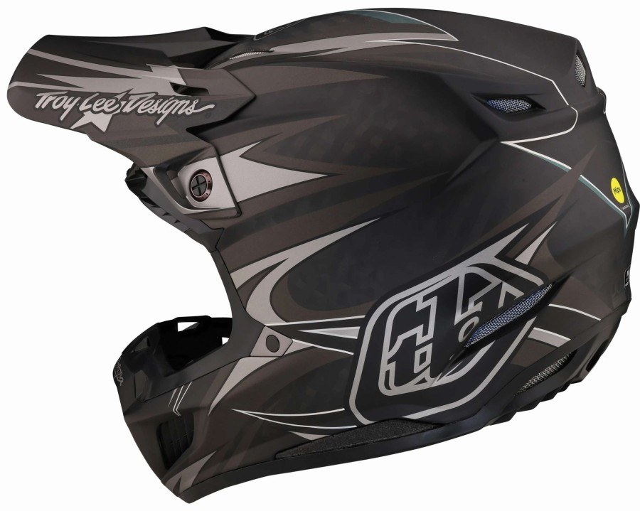 Dirt * | Troy Lee Designs Troy Lee Se5 Carbon Inferno Helmet Black