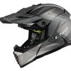 Dirt * | Ls2 Helmets Ls2 Gate Twoface Helmet Matte Grey/Black