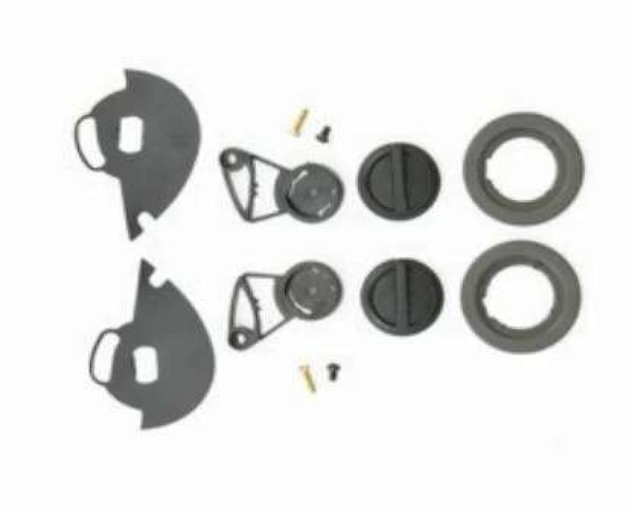 Helmet Accessories * | Afx Fx-36 Face Shield Ratchet Kit Grey