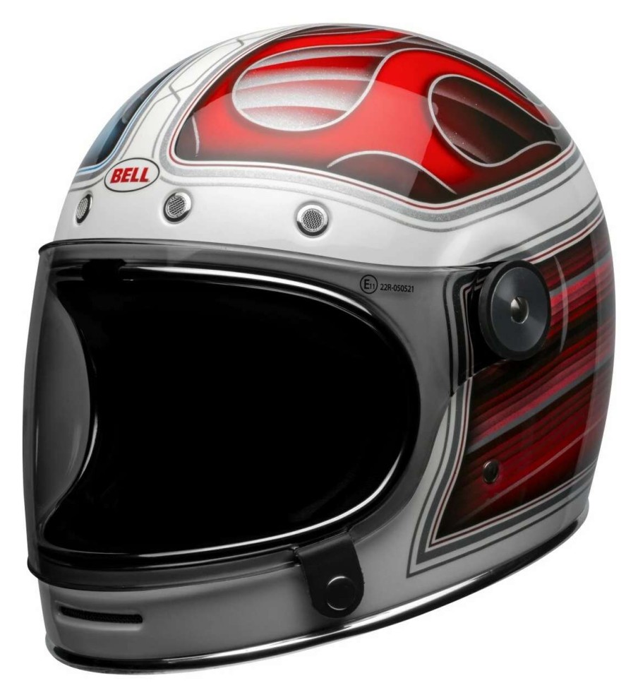 Full Face * | Bell Helmets Bell Bullitt Barracuda Se Helmet Red/White/Blue