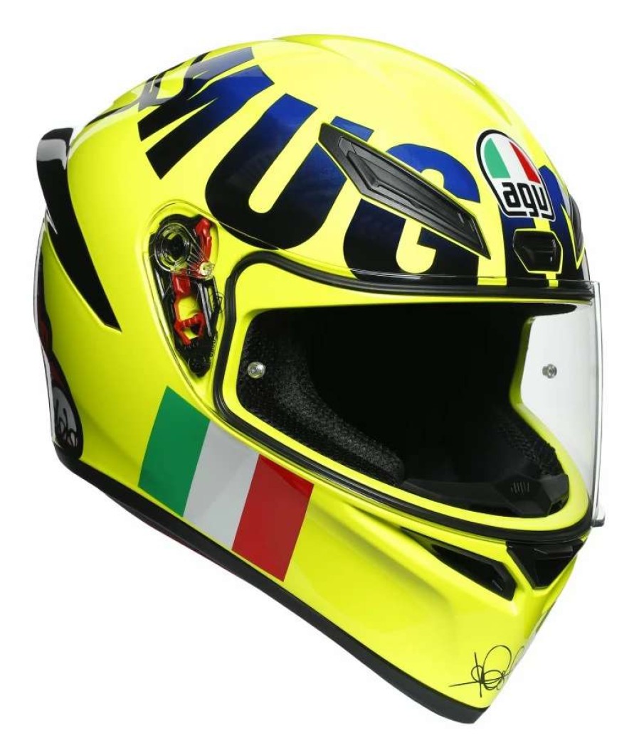 Full Face * | Agv Helmets Agv K1 Mugello 2016 Helmet Yellow/Black