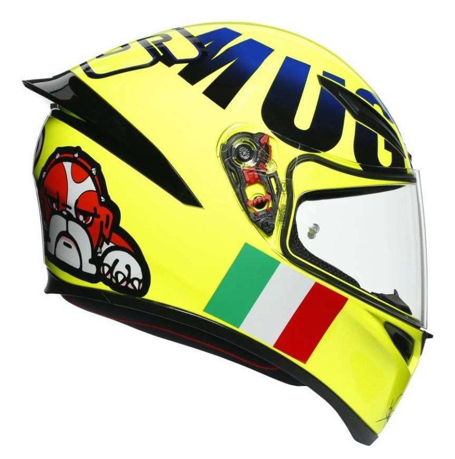 Full Face * | Agv Helmets Agv K1 Mugello 2016 Helmet Yellow/Black