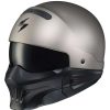 Open Face & 3/4 * | Scorpion Exo Covert Evo Helmet Titanium