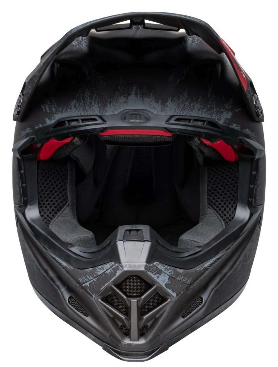 Dirt * | Bell Helmets Bell Moto-9S Flex Fasthouse Mojave Helmet Matte Black/Red