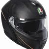 Modular * | Agv Helmets Agv Sportmodular Carbon Tricolore Helmet / Xl [Blemished Very Good] Matte Black