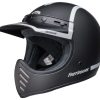 Full Face * | Bell Helmets Bell X Fasthouse Moto-3 Old Road Helmet Black/White