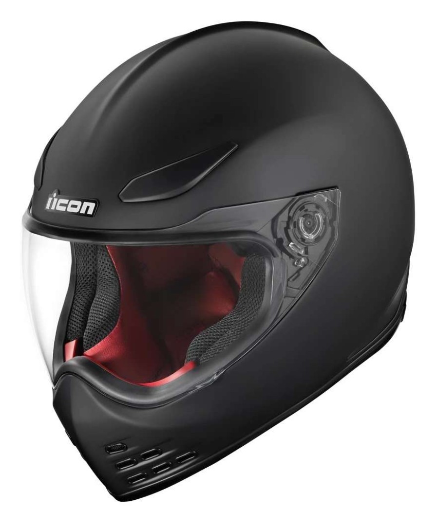 Full Face * | Icon Domain Helmet Matte Black