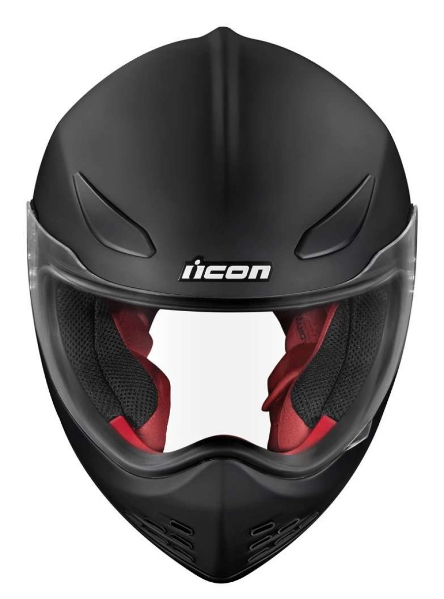 Full Face * | Icon Domain Helmet Matte Black