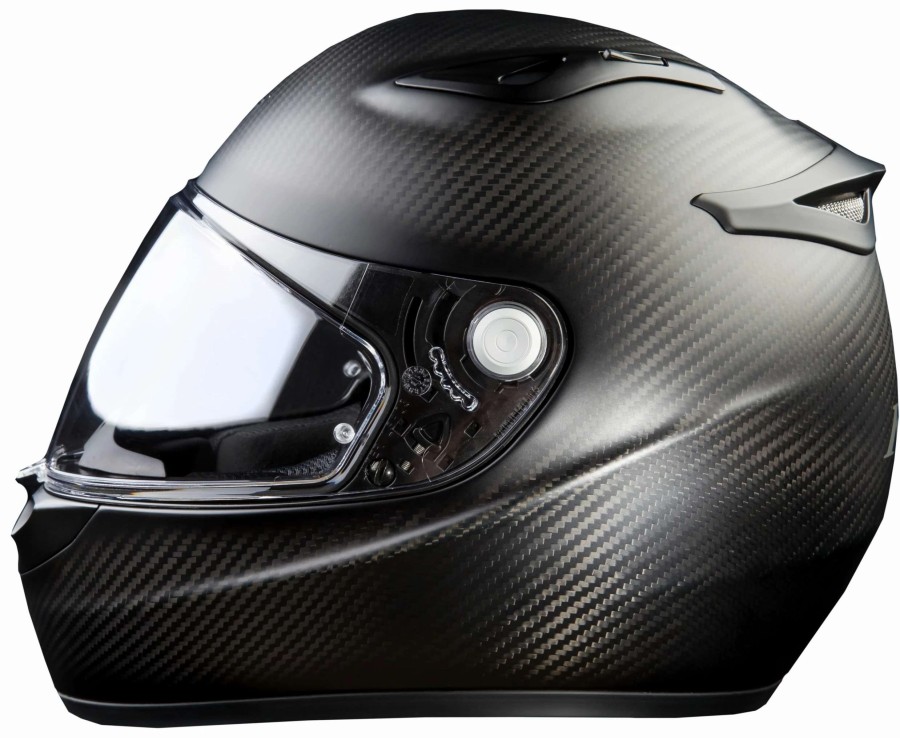 Full Face * | Klim K1R Raw Karbon Helmet Matte Black