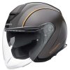 Open Face & 3/4 * | Schuberth Helmets Schuberth M1 Pro Outline Helmet / Lg [Open Box] Black/Grey/Orange