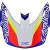 Dirt * | Troy Lee Designs Troy Lee Se5 Omega Helmet Visor Blue