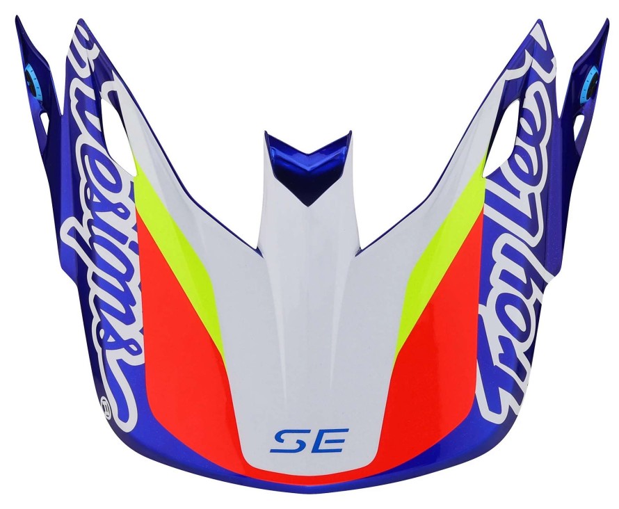 Dirt * | Troy Lee Designs Troy Lee Se5 Omega Helmet Visor Blue