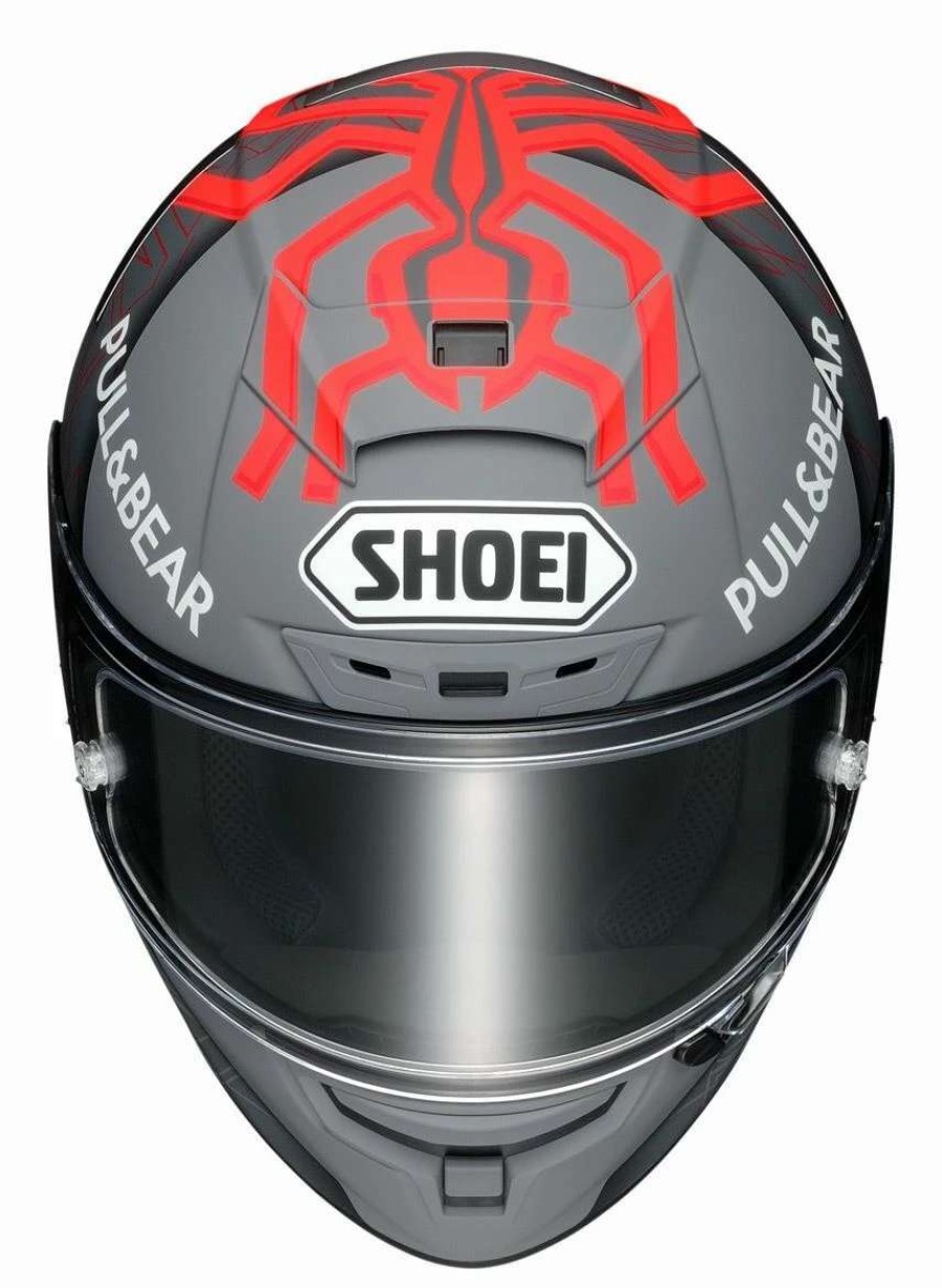 Full Face * | Shoei Helmets Shoei X-14 Marquez Black Concept 2 Helmet Grey/Black/Red