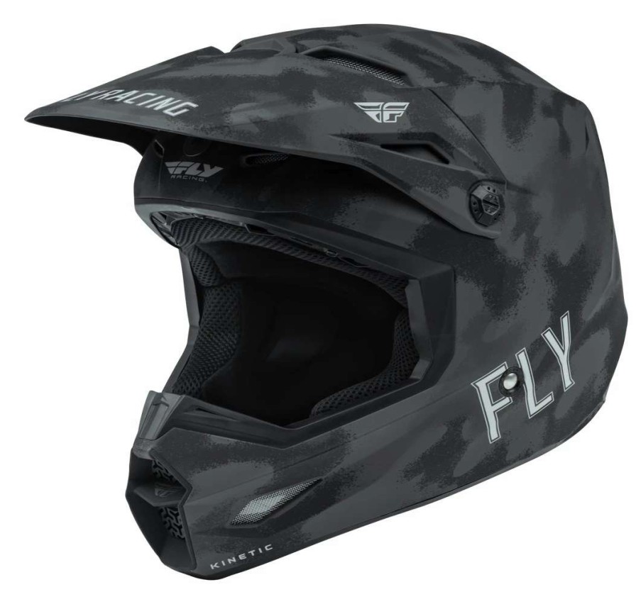 Dirt * | Fly Racing Dirt Fly Racing Kinetic S.E. Tactic Helmet Grey