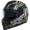 Full Face * | Nexx Helmets Nexx Sx100 Enigma Helmet Black/White