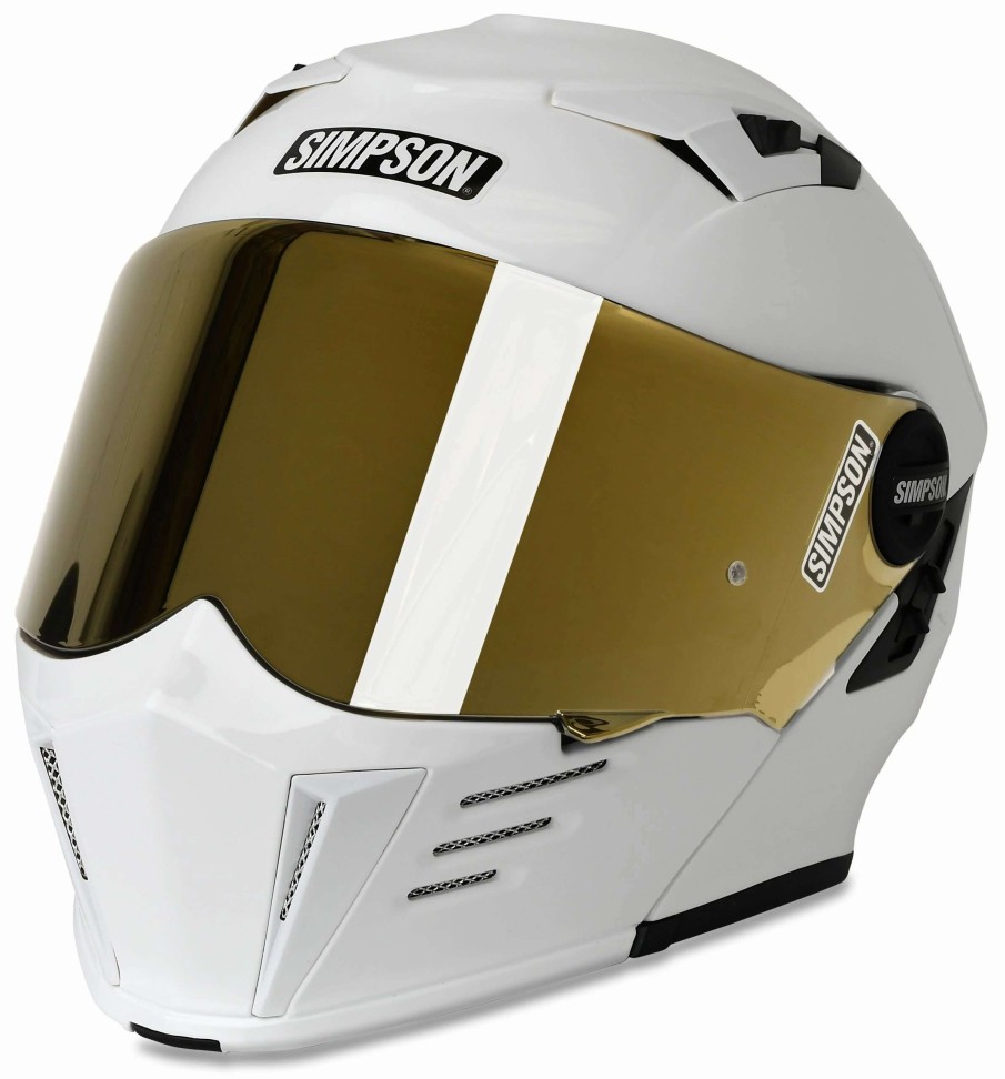 Modular * | Simpson Helmets Simpson Mod Bandit Helmet / Xl [Open Box] White