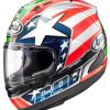 Full Face * | Arai Helmets Arai Corsair X Nicky 6 Helmet Red/White/Blue