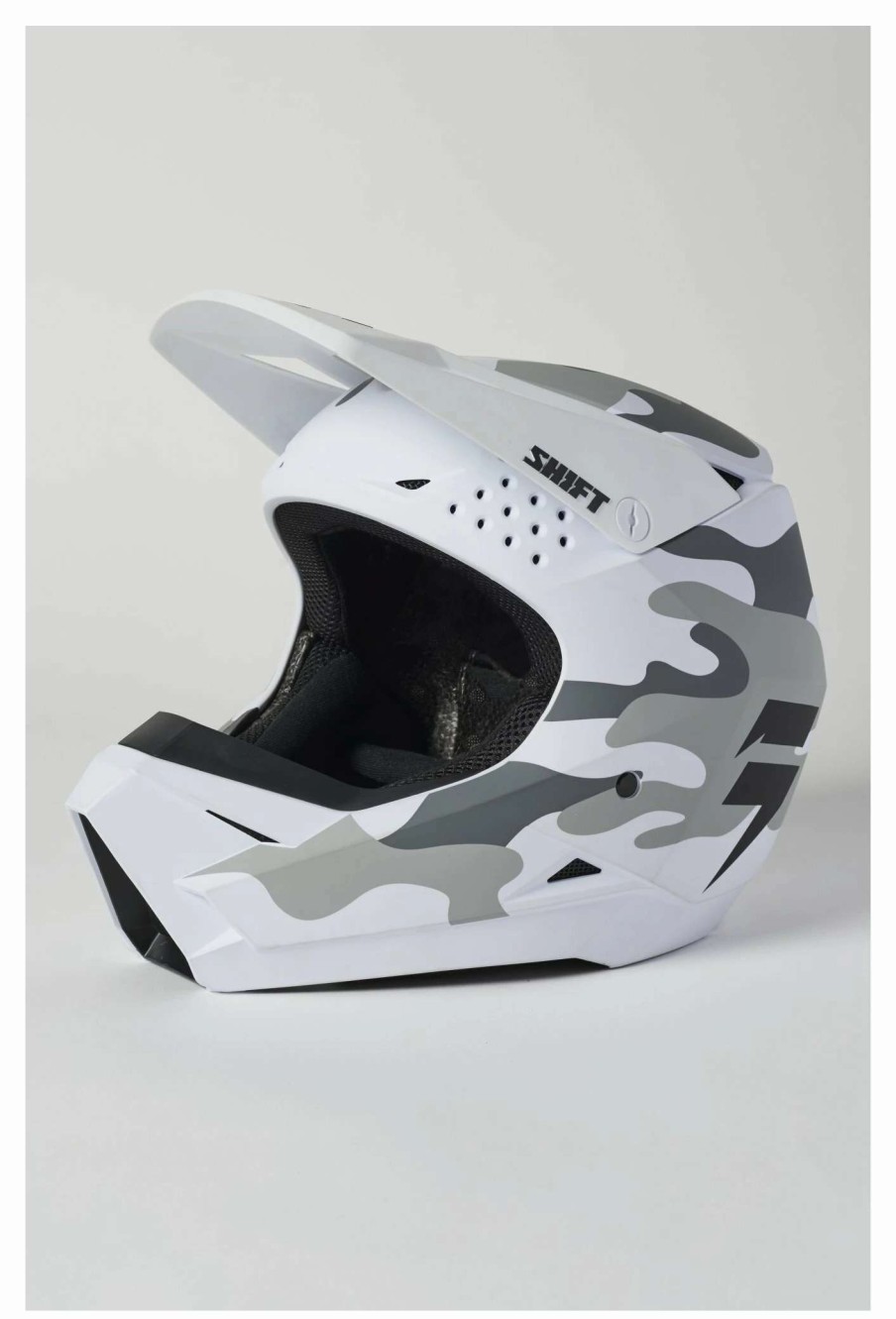 Dirt * | Shift Youth Label Camo Helmet White