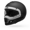 Open Face & 3/4 * | Bell Helmets Bell Broozer Cranium Helmet Matte Black/White