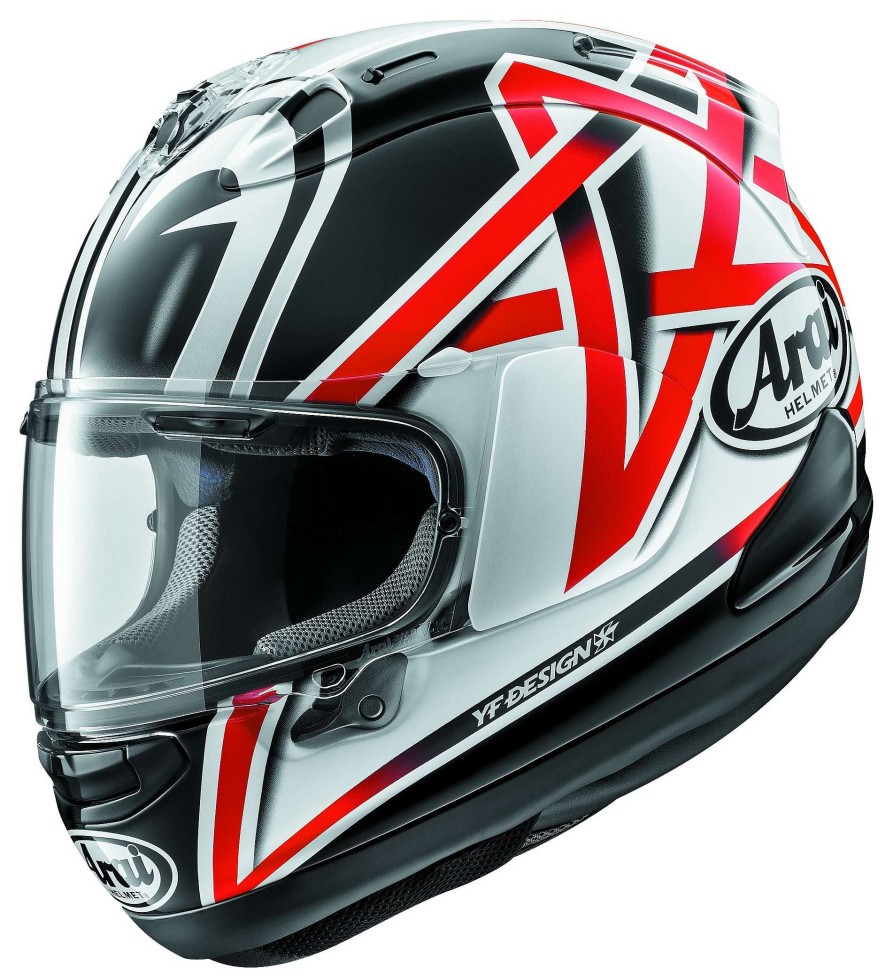 Full Face * | Arai Helmets Arai Corsair X Nakano Helmet Red/Black/White