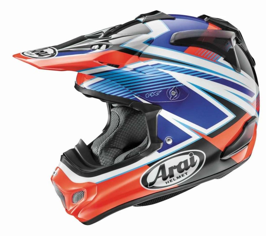 Dirt * | Arai Helmets Arai Vx Pro 4 Day Helmet (Xs) Red