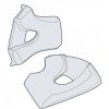 Helmet Accessories * | Simpson Helmets Simpson Mod Bandit Cheek Pads