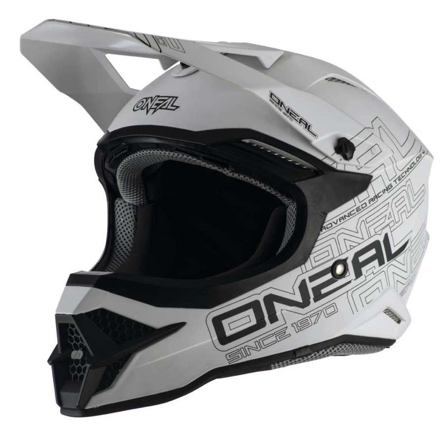 Dirt * | O'Neal 3 Series Flat Helmet / Xl [Open Box] Matte White