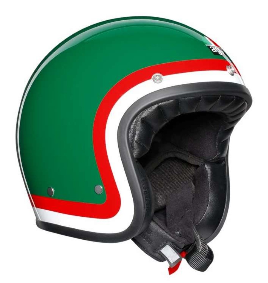 Open Face & 3/4 * | Agv Helmets Agv X70 Pasolini Helmet Green