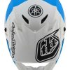 Dirt * | Troy Lee Designs Troy Lee Composite Se4 Yamaha L4 Helmet Visor White/Blue/Black