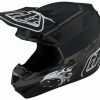 Dirt * | Troy Lee Designs Troy Lee Se4 Polyacrylite Mips Skooly Helmet / Md [Blemished Very Good] Black