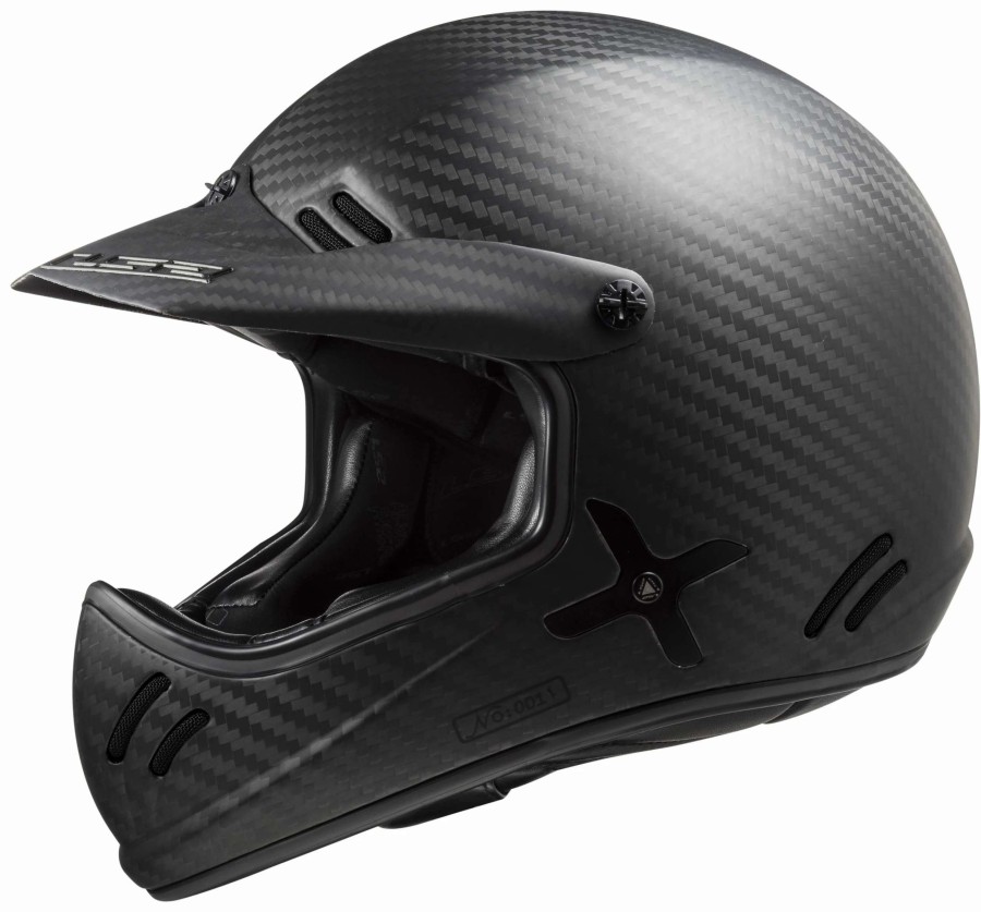 Dirt * | Ls2 Helmets Ls2 Xtra Carbon Helmet Matte Carbon