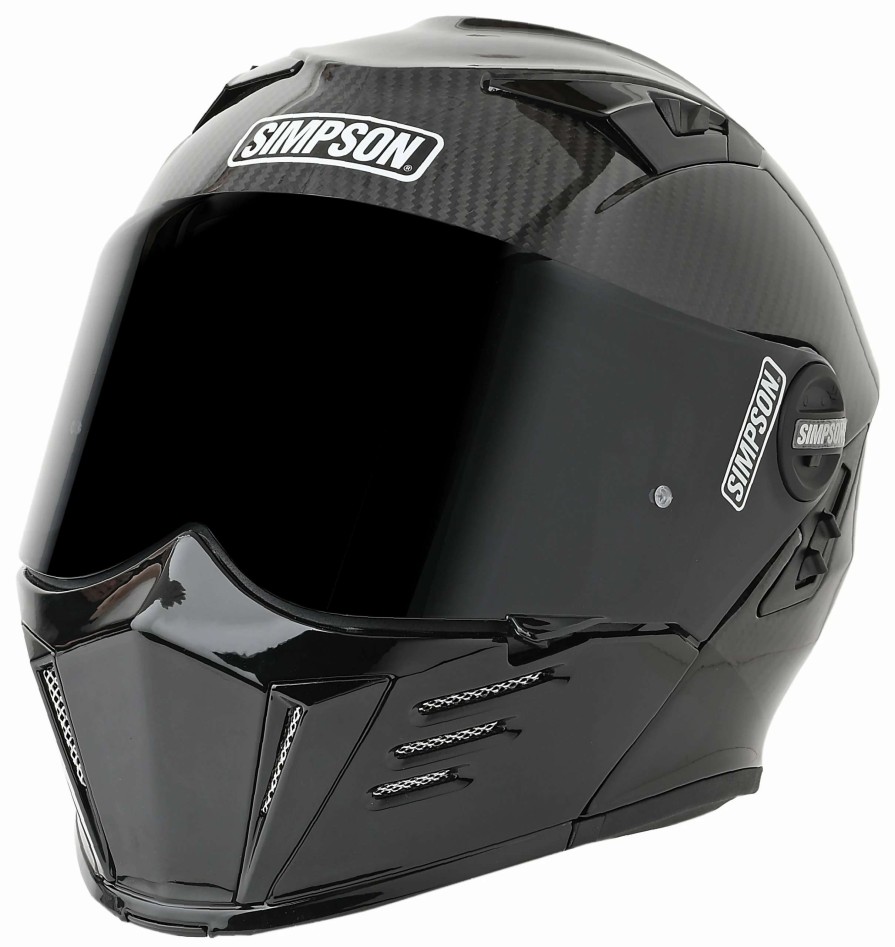 Modular * | Simpson Helmets Simpson Mod Bandit Helmet Carbon