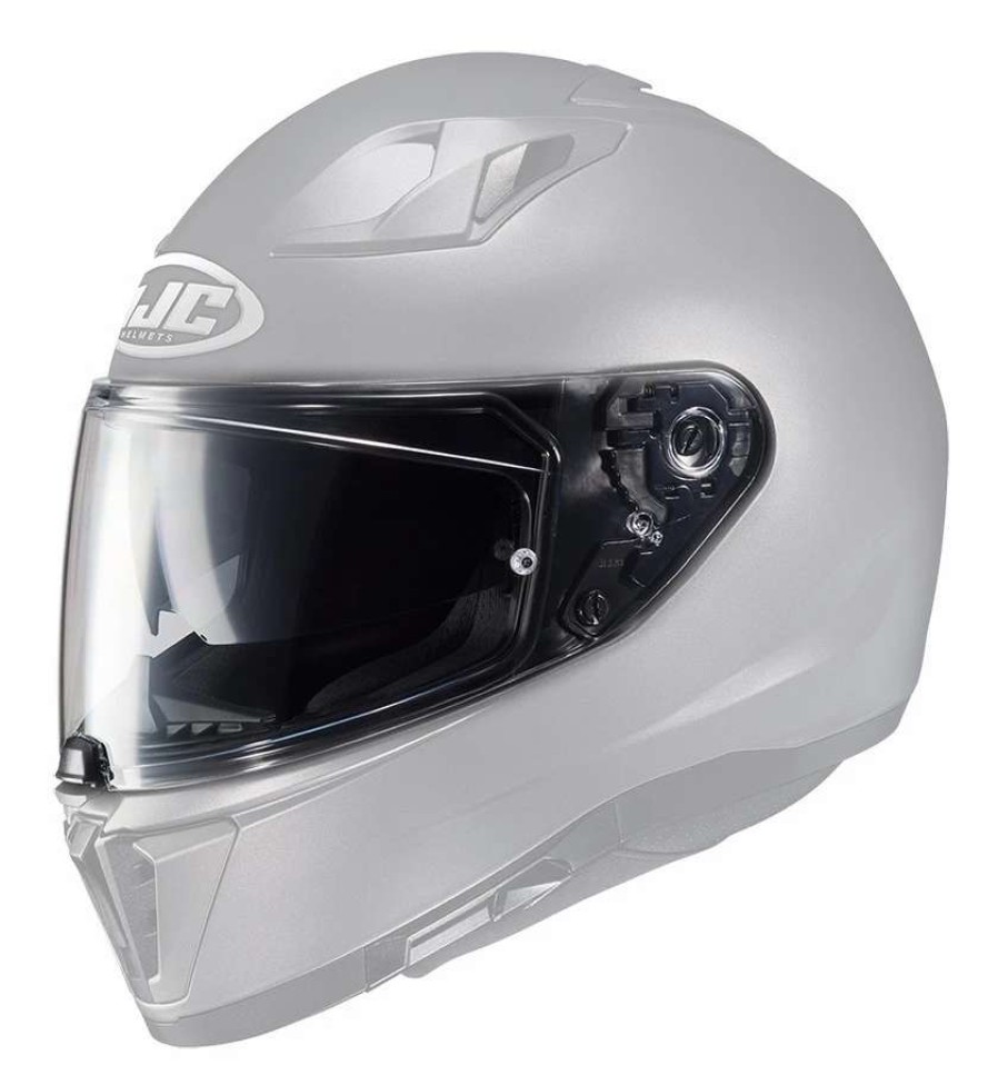 Helmet Accessories * | Hjc Helmets Hjc Hj-31 Pinlock-Ready Face Shield [Open Box] Light Smoke