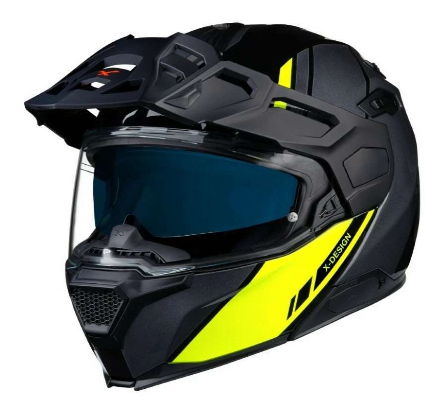 Modular * | Nexx Helmets Nexx X Vilijord Hi-Viz Helmet Black/Hi-Viz Yellow