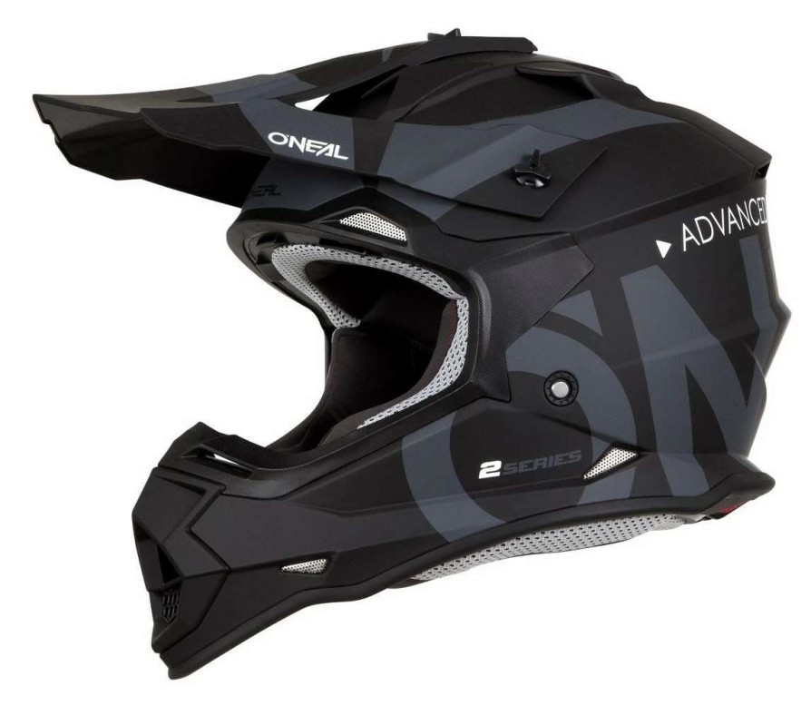 Dirt * | O'Neal 2 Series Slick Helmet Black/Grey