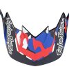 Dirt * | Troy Lee Designs Troy Lee Gp Overload Visor Black/Navy/Red