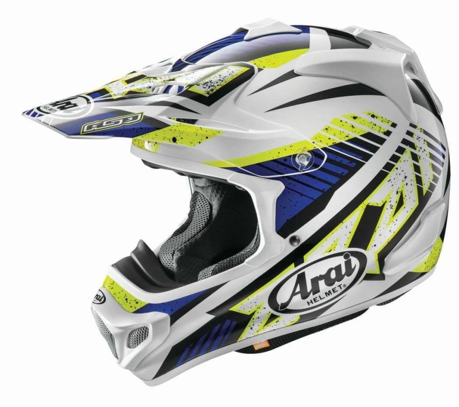 Dirt * | Arai Helmets Arai Vx Pro 4 Slash Helmet / Lg [Open Box] Blue