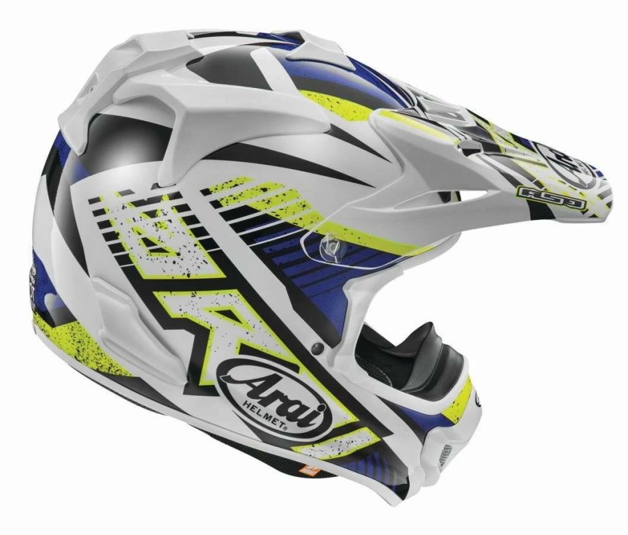 Dirt * | Arai Helmets Arai Vx Pro 4 Slash Helmet / Lg [Open Box] Blue