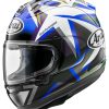 Full Face * | Arai Helmets Arai Corsair X Vinales 5 Helmet Black/Blue/White