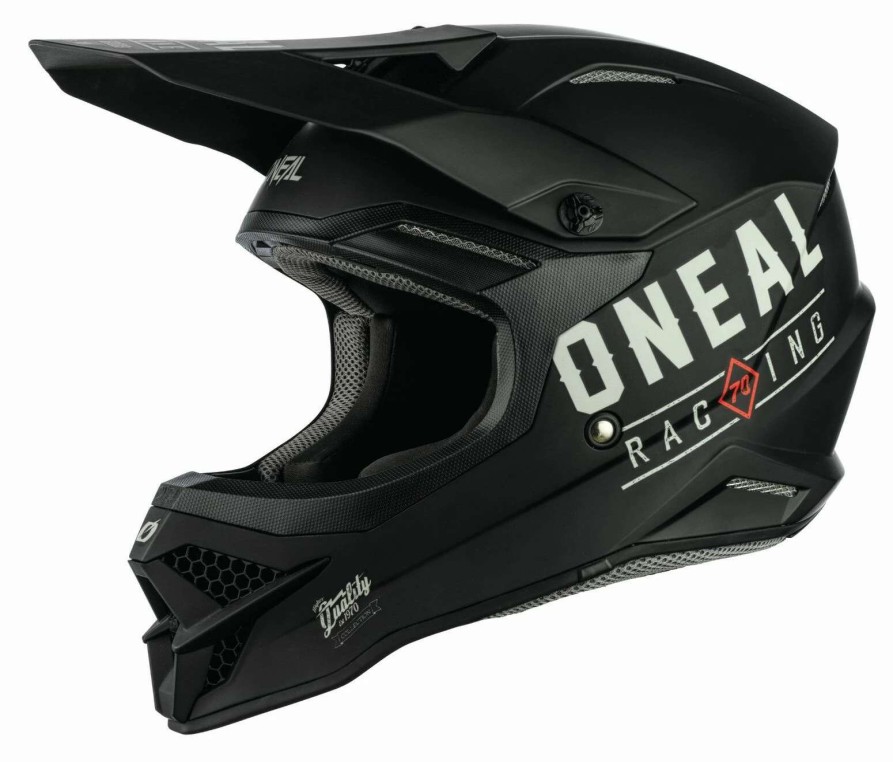 Dirt * | O'Neal 3 Series Dirt Helmet Black/Grey