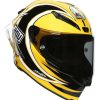 Full Face * | Agv Helmets Agv Pista Gp Rr Laguna Seca 2005 Helmet Gold/White/Black