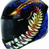 Full Face * | Icon Airframe Pro Soul Food Helmet Blue