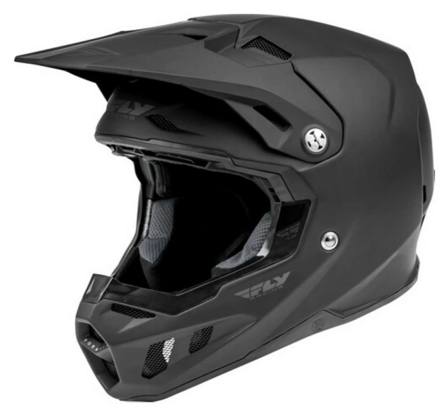 Dirt * | Fly Racing Dirt Fly Racing Youth Formula Cc Solid Helmet Matte Black