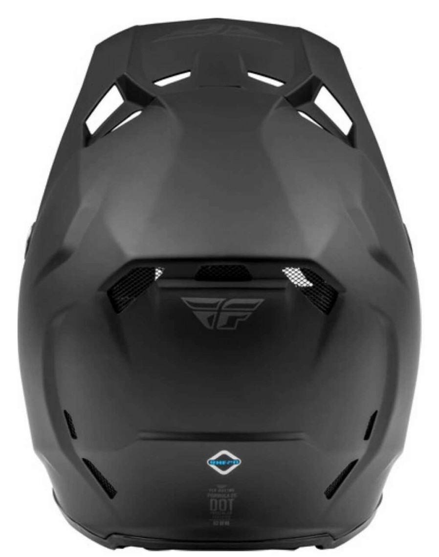 Dirt * | Fly Racing Dirt Fly Racing Youth Formula Cc Solid Helmet Matte Black