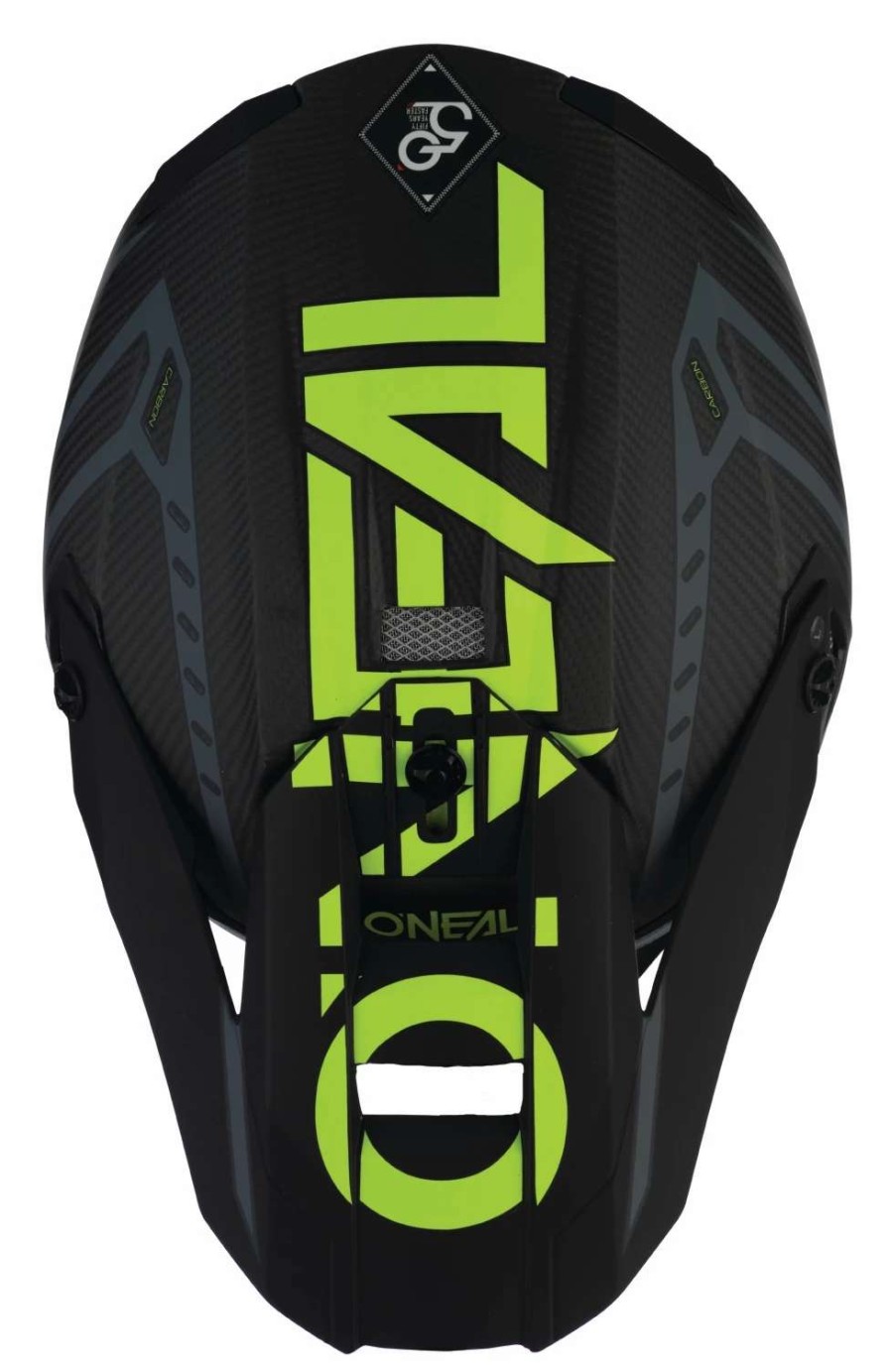 Dirt * | O'Neal 10 Series Carbon Race Visor Black/Neon Yellow