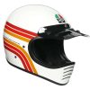 Full Face * | Agv Helmets Agv X101 Dakar 87 Helmet White/Gold/Red