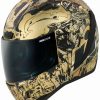 Full Face * | Icon Airform Guardian Helmet Gold/Black