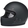 Full Face * | Biltwell Apparel Biltwell Gringo Ece Factory Helmet / Md [Open Box] Matte Black